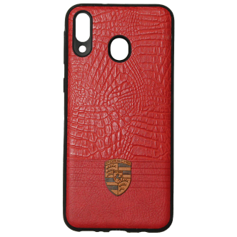 کاور طرح چرم PORSCHE مناسب برای گوشی سامسونگ Galaxy M20