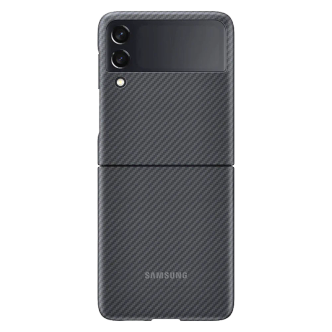 کاور فیبر کربن مدل Leather Case مناسب برای گوشی سامسونگ Galaxy Z Flip 3