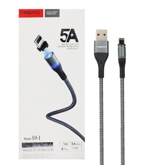 کابل تبدیل USB به لایتنینگ ترانیو مدل S9-I طول ۱ متر کابل تبدیل USB به لایتنینگ ترانیو مدل S9-I طول ۱ متر