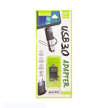 OTG Converter Bavin USB To Micro Model OTG-02