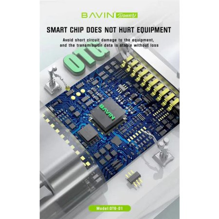 OTG Converter Bavin USB To Micro Model OTG-02