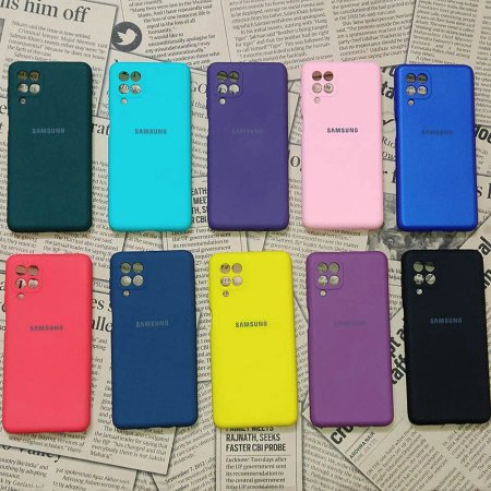 Silicone Cover Lens Protective For Samsung Galaxy M62/F62