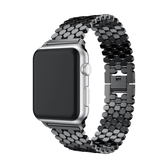 بند فلزی مدل Fish مناسب برای Apple Watch 42 - 44 - 45 mm بند فلزی مدل Fish مناسب برای Apple Watch 42 - 44 - 45 mm