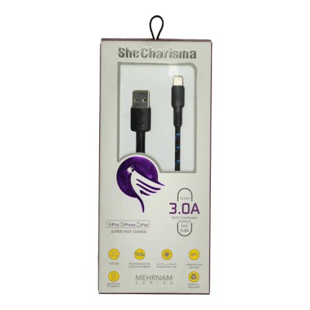 SheCharisma USB to Lightning cable model MEHRNAM