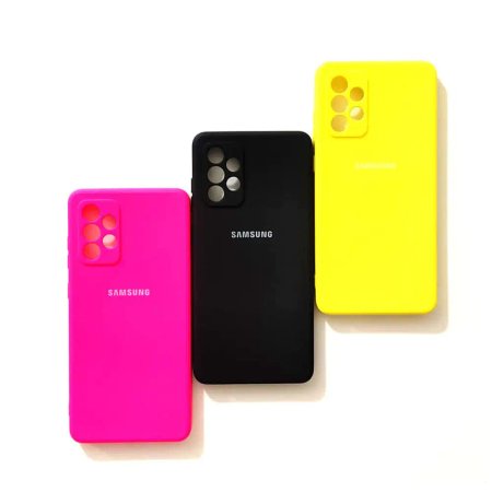 Cover Silicon Camera Protective Suitable for Samsung A72