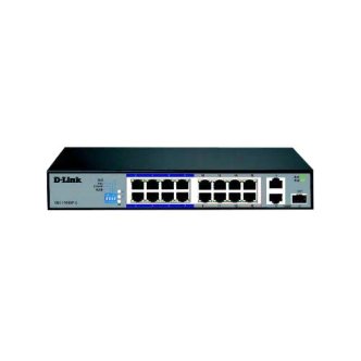 سوییچ 16 پورت رکمونت POE دی لینک مدل DES-F1016P-E سوییچ 16 پورت رکمونت POE دی لینک مدل DES-F1016P-E