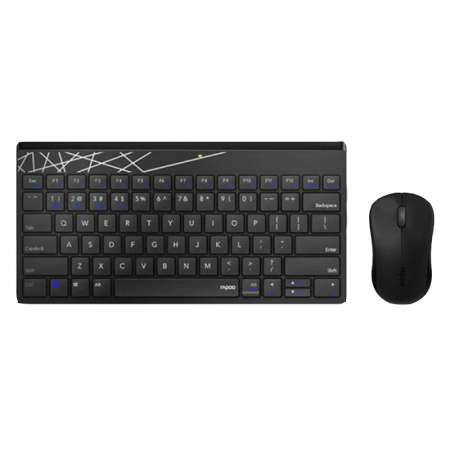 Rapoo 8000M Keyboard And Mouse
