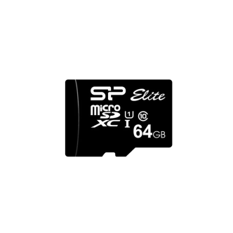 کارت حافظه microSDXC سیلیکون پاور مدل ELITE کلاس 10 استاندارد UHC-I U1 سرعت 100MBps ظرفیت 64 گیگابایت کارت حافظه microSDXC سیلیکون پاور مدل ELITE کلاس 10 استاندارد UHC-I U1 سرعت 100MBps ظرفیت 64 گیگابایت