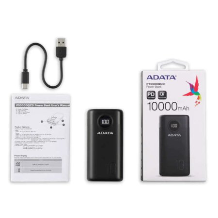 Adata P10000QCD 10000mAh Power Bank