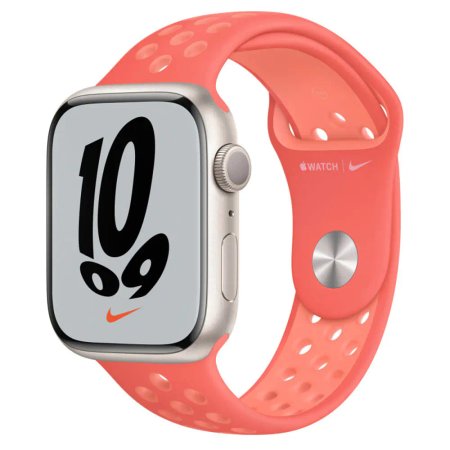 Apple Watch Series 7 41mm Aluminum Case with Nike Sport Band