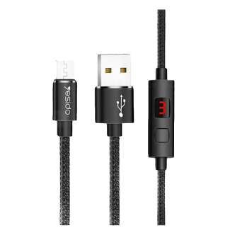 کابل USB به micro-usb یسیدو مدل Ca46 طول 1.2 متر کابل USB به micro-usb یسیدو مدل Ca46 طول 1.2 متر