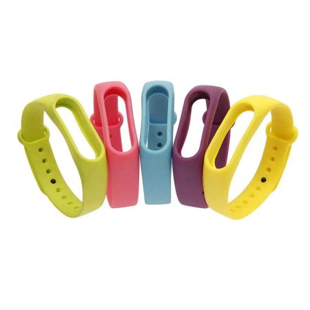 بند مچ بند هوشمند شیائومی مدل Mi Band 2 Silicone بسته پنج عددی