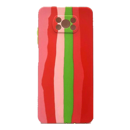 Cover Lens Protective Rainbow Pattern For Poco X3/Poco X3 Pro