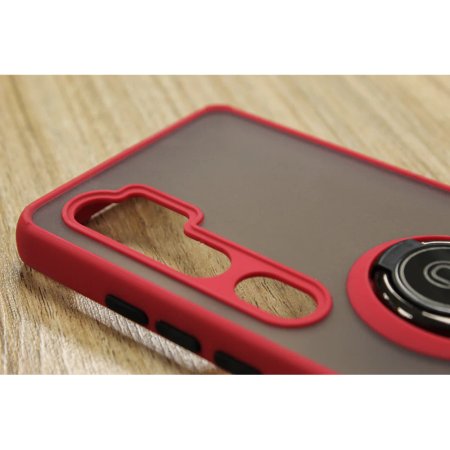 Cover Back Matt With Holder Model Defender Xiaomi Mi Note 10 / Mi Note 10 Pro