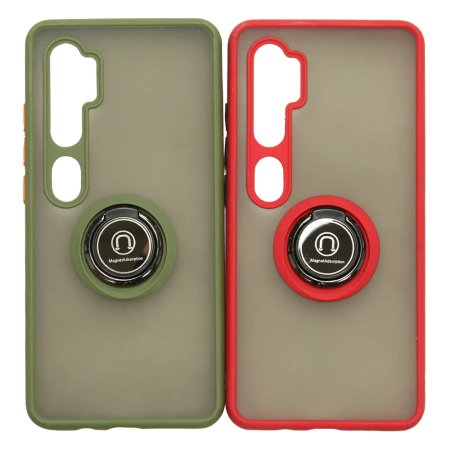 Cover Back Matt With Holder Model Defender Xiaomi Mi Note 10 / Mi Note 10 Pro
