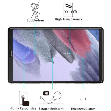 Glass Screen Protector Suitable for Samsung Galaxy Tab A7 Lite