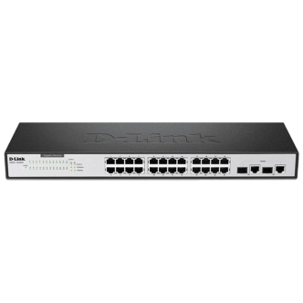 سوییچ 24 پورت به همراه 2 پورت Combo دی-لینک مدل DES-1026G سوییچ 24 پورت به همراه 2 پورت Combo دی-لینک مدل DES-1026G