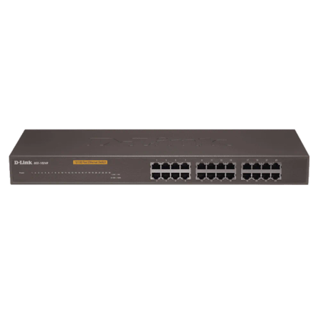 DES-1024R Plus 24-Port Fast Ethernet Unmanaged Switch With Open Slot