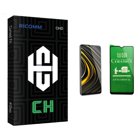 Ricomm CH glass Screen Protector For Xiaomi Redmi Poco M3