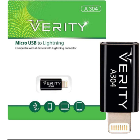 Verity A304 MicroUSB to Lightning Adapter