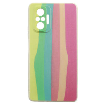 قاب سیلیکونی محافظ لنز رنگین کمانی مدل R17 مناسب برای گوشی های Redmi Note 10 Pro / Pro Max قاب سیلیکونی محافظ لنز رنگین کمانی مدل R17 مناسب برای گوشی های Redmi Note 10 Pro / Pro Max