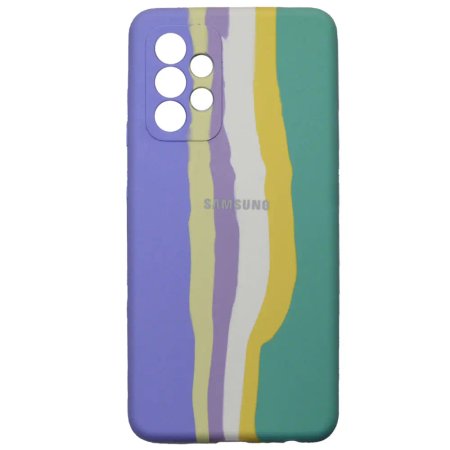 Cover Silicon Rainbow Pattern For Samsung A52 / A52s