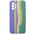 Cover Silicon Rainbow Pattern For Samsung A52 / A52s