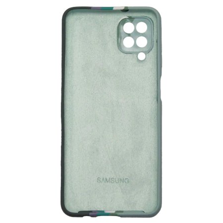 Cover Silicon Rainbow Pattern For Samsung A12 / M12