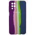 Cover Silicon Rainbow Pattern For Samsung A12 / M12
