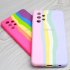 Cover Silicon Rainbow Pattern For Samsung A32 4G