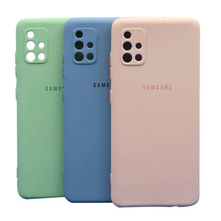 Silicone Cover Camera Protective For Samsung Galaxy A51