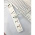 Verity PS 3112 4-Outlet Power Strip + 4 Port USB Charger