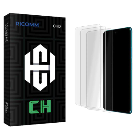 Ricomm CH Glass MIX3 Screen Protector For Gplus P10 P10 2022 P10 Plus Pack Of 3