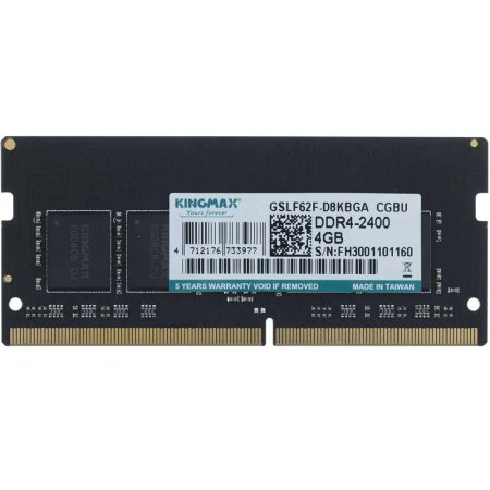 رم لپ تاپ DDR4 تک کاناله 2400 مگاهرتز کینگ مکس ظرفیت 4 گیگابایت