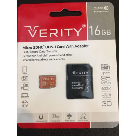 Verity micro sdhc 16GB