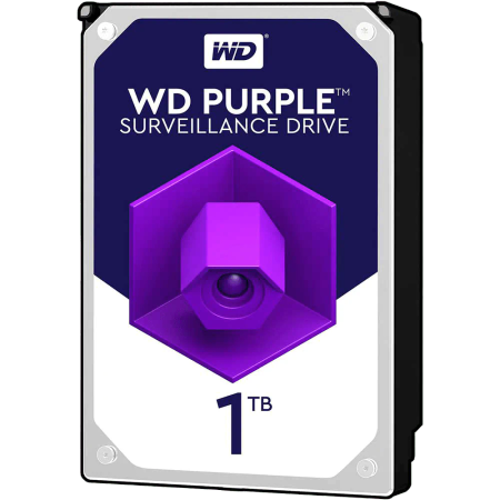 هارددیسک اینترنال وسترن دیجیتال مدل Purple WD10PURZ ظرفیت 1 ترابایت