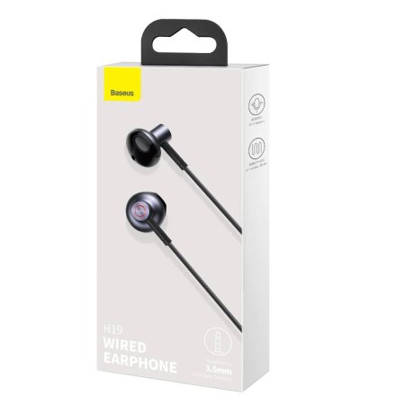 Baseus H19 Encok 3.5mm Wired Earphone NGH19-01