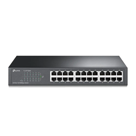 TP-Link TL-SF1024D 24-Port 10,100 Mbps Unmanaged Switch