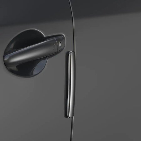 Baseus Streamlined Car Door Bumper Strip 4 pcs. Black (CRFZT-01)