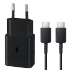 Samsung EP-T1510XB 15W Wall Charger With Two USB Type-C heads
