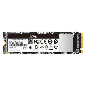 اس اس دی اینترنال ایکس پی جی مدل SX8100  ظرفیت 512 گیگابایت