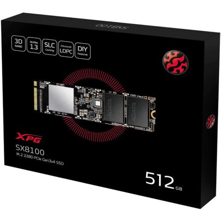 ADATA SX8100 Internal SSD Drive 512GB