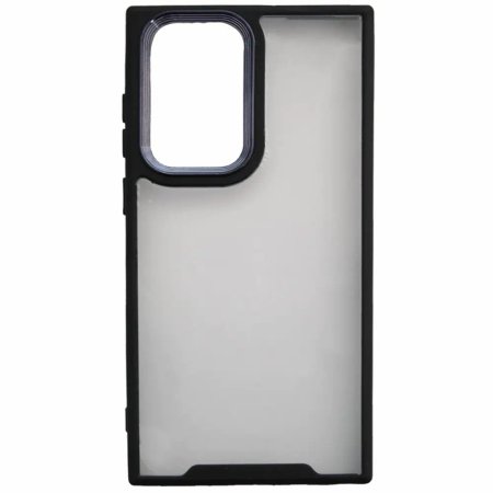 Doyers Silicone Round Transparent Cover For Galaxy S22 Ultra