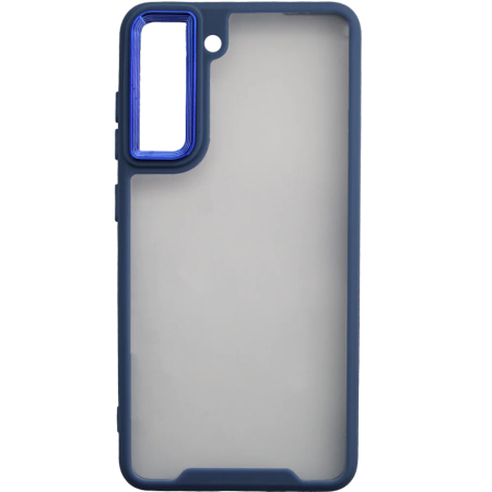 Doyers Silicone Round Transparent Cover For Galaxy S21 FE