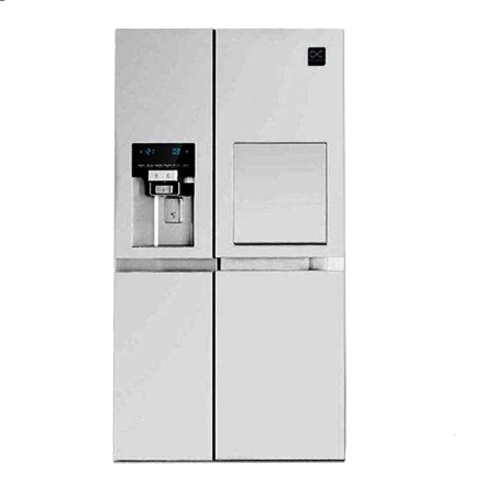 Snowa SN8-2322SS Side By Side Refrigerator Freezer