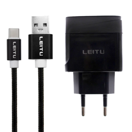 Leitu LH-8 Wall Charger With USB Type-C Cable