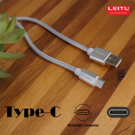 Leitu LH-8 Wall Charger With USB Type-C Cable