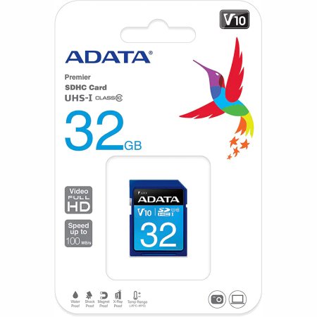 Adata Premier UHS-I V10 Class 10 100MBps SDHC - 32GB