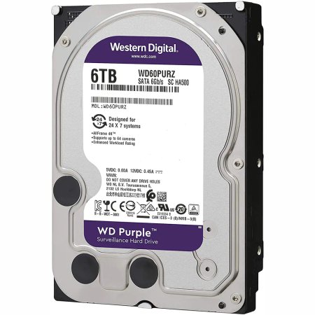Western Digital Purple WD63PURZ  Internal Hard Disk 6TB