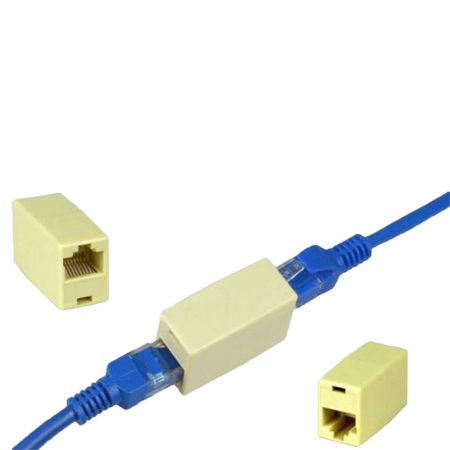 Extension converter RJ45 to RJ45 coupler model